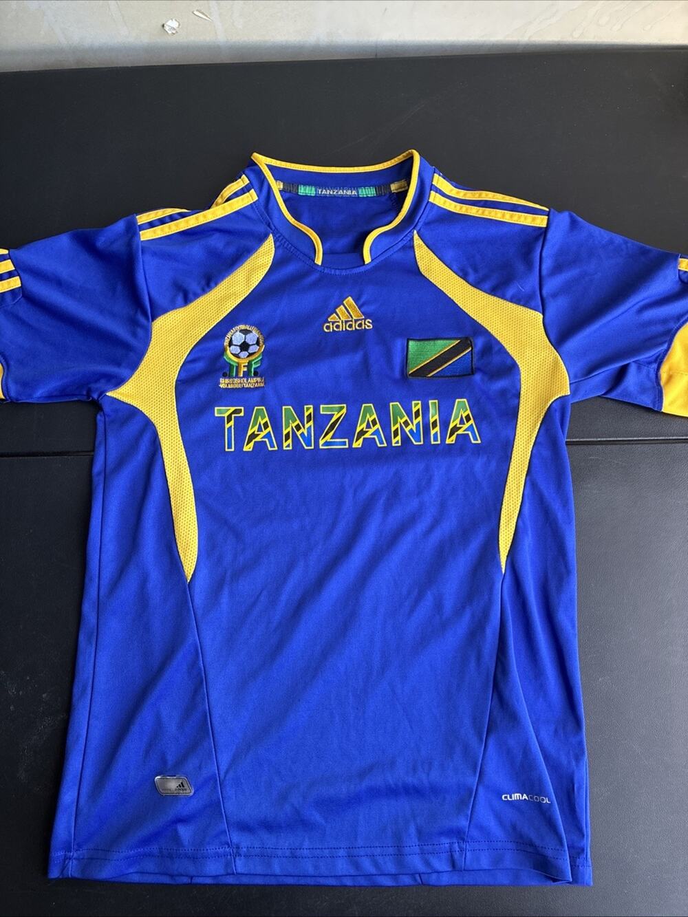Adidas Tanzania Zanzibar National Team Soccer Football Futbol Jersey Mens Medium